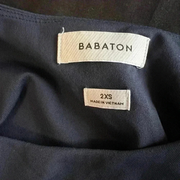 Navy Blue Aritzia/Babaton Long Sleeve Dress in Size 2XS - Picture 5 of 5